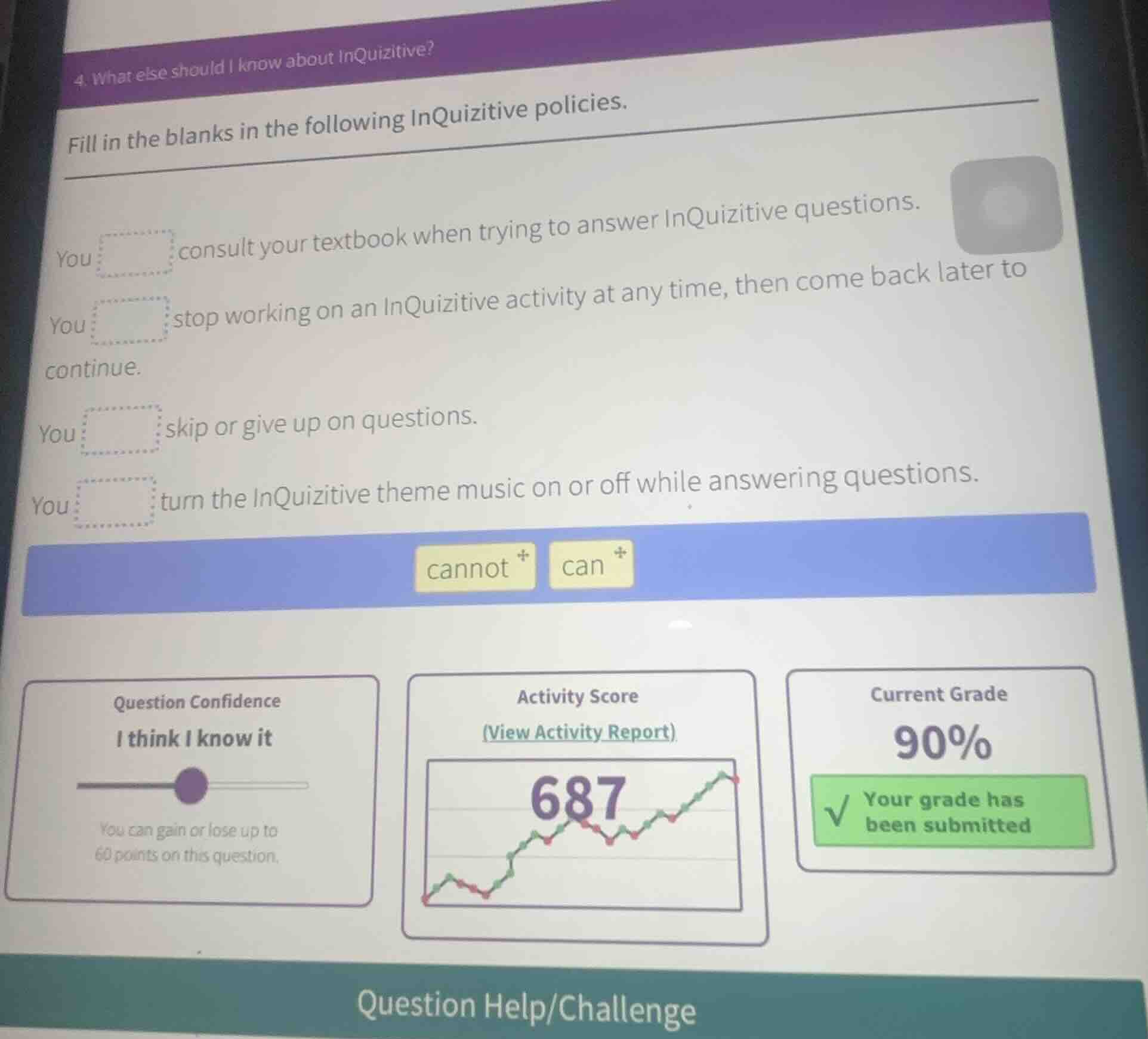 4. what else should i know about inquizitive? fill in the blanks in the…