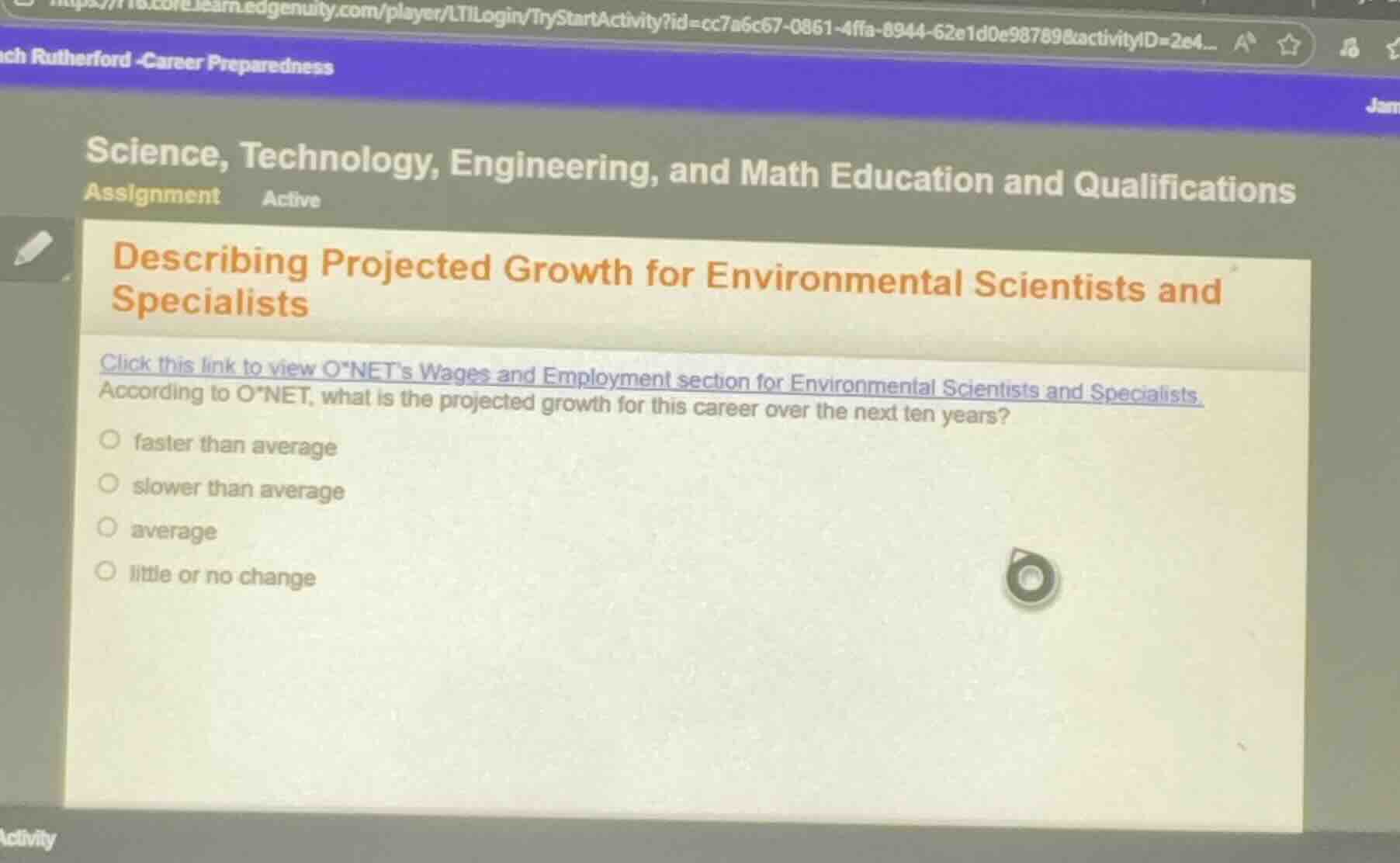 science, technology, engineering, and math education and qualifications…