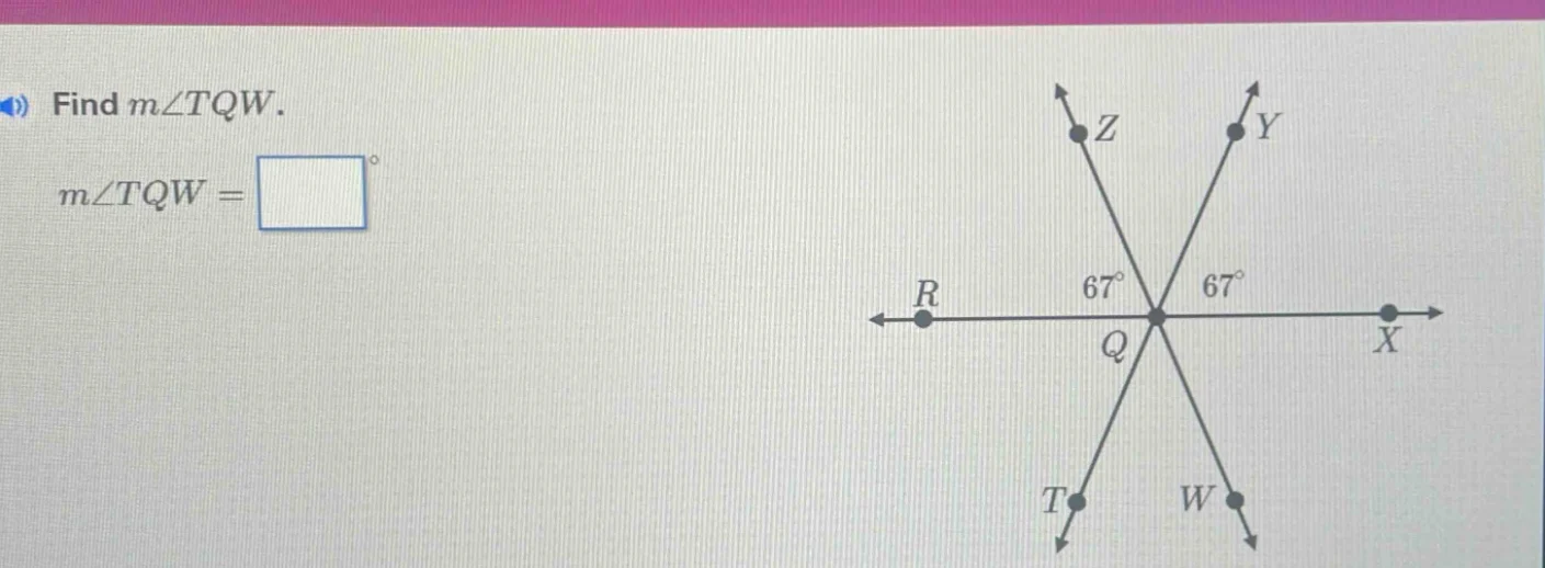 find ( mangle tqw ).( mangle tqw = square^circ )