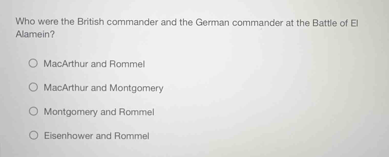 who were the british commander and the german commander at the battle o…