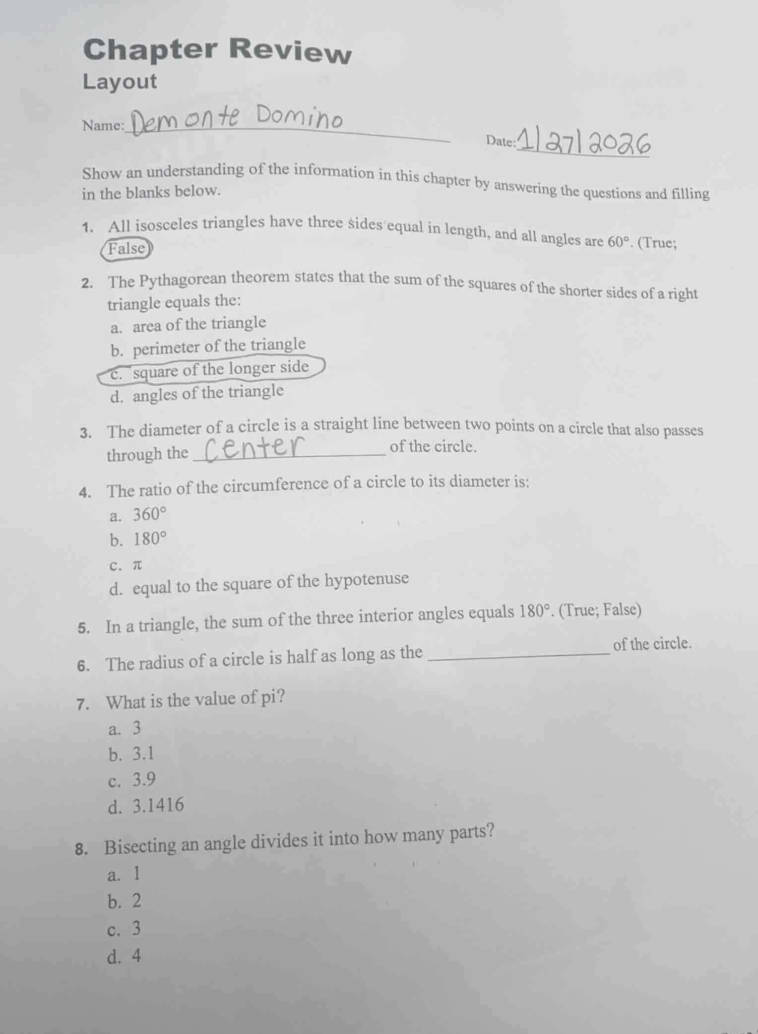 chapter review layout name: demonte domino date: 11/27/2026 show an und…