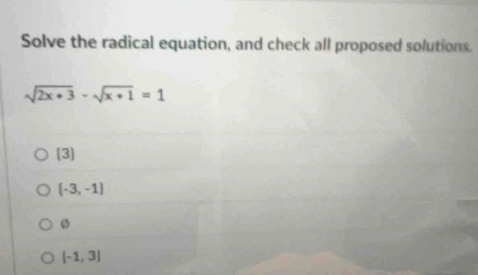 solve the radical equation, and check all proposed solutions.\\(\\sqrt{…