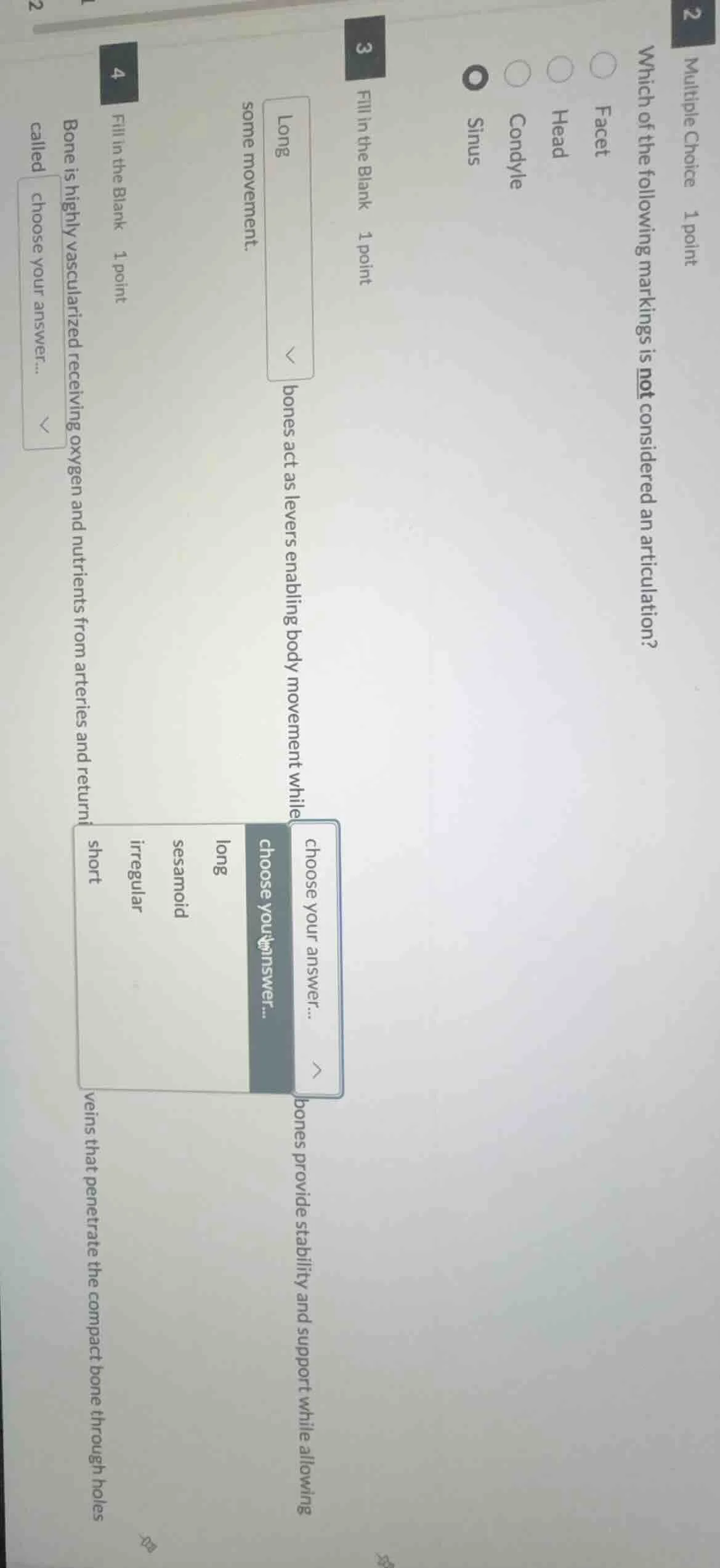2 multiple choice 1 point which of the following markings is not consid…