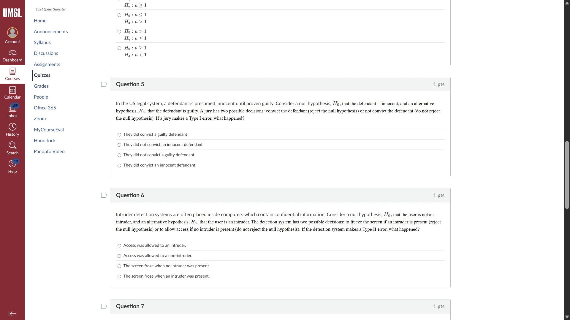 question 5 1 pts in the us legal system, a defendant is presumed innoce…