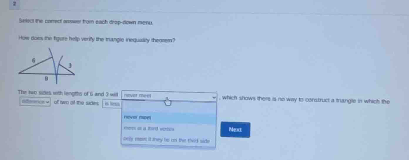 select the correct answer from each drop - down menu. how does the figu…