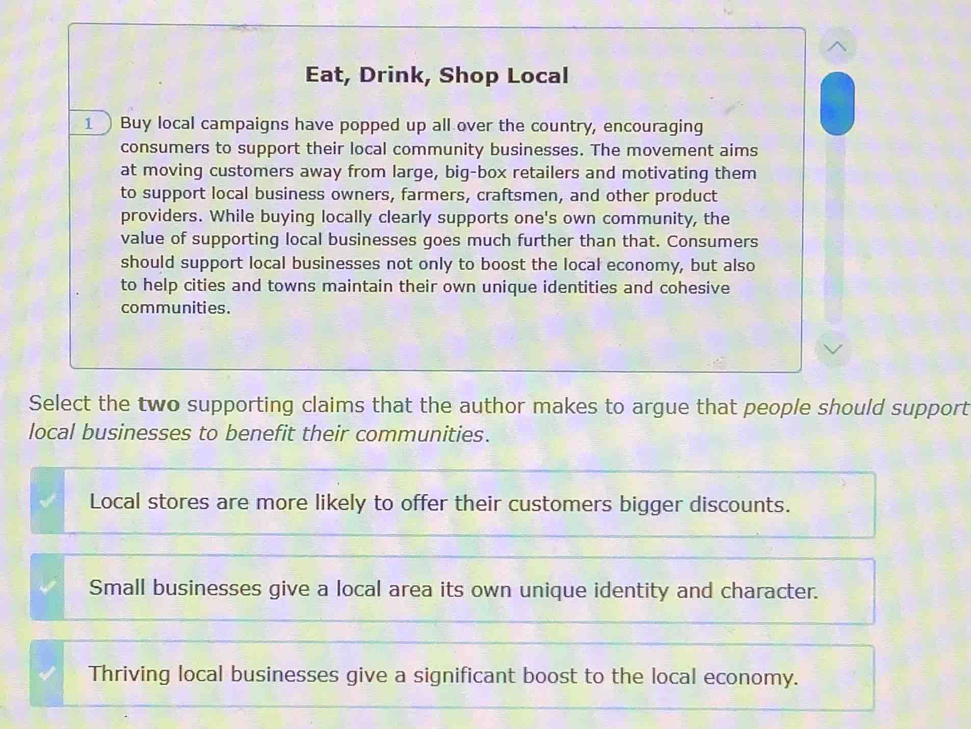 eat, drink, shop local 1 buy local campaigns have popped up all over th…