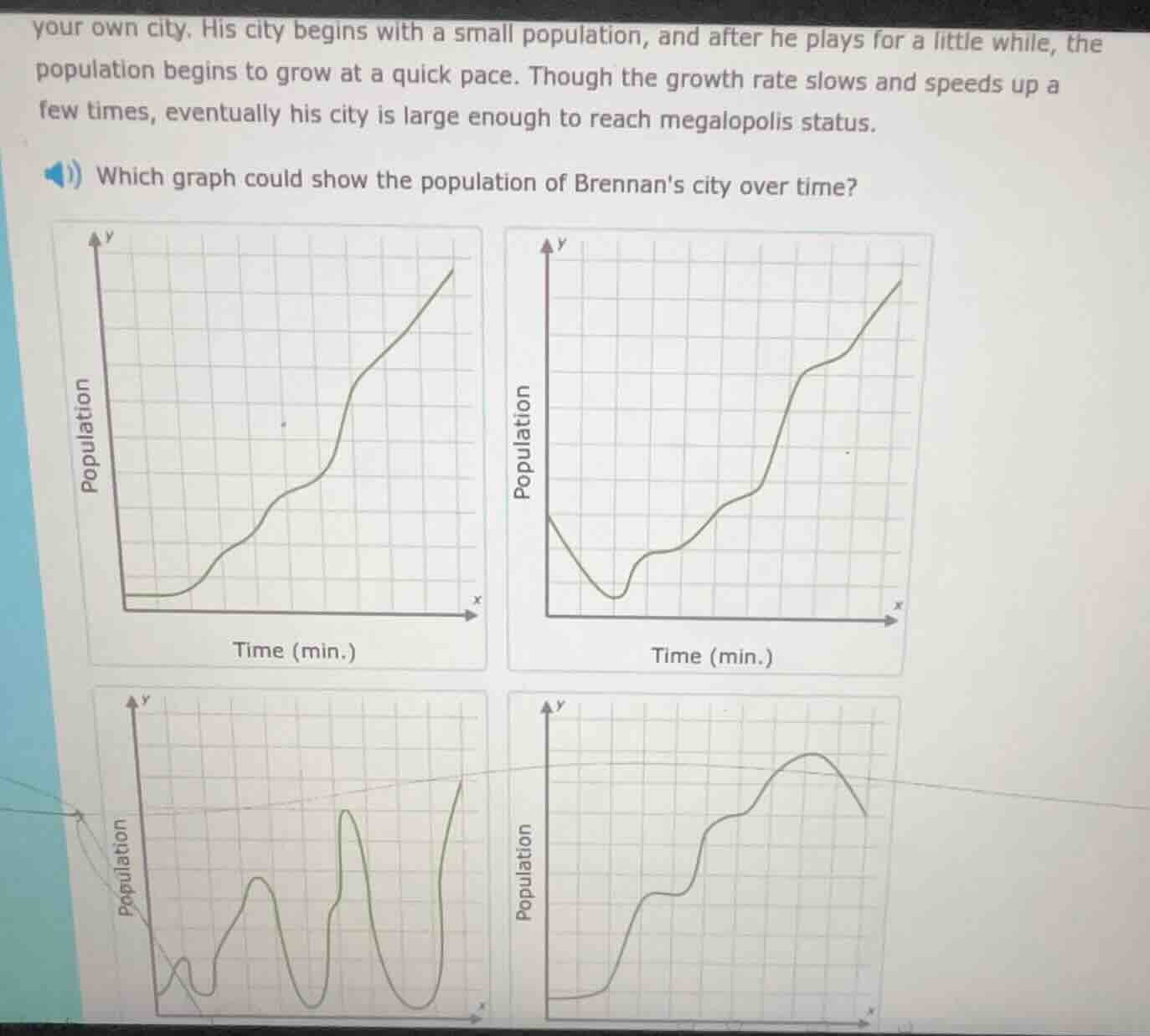 your own city. his city begins with a small population, and after he pl…