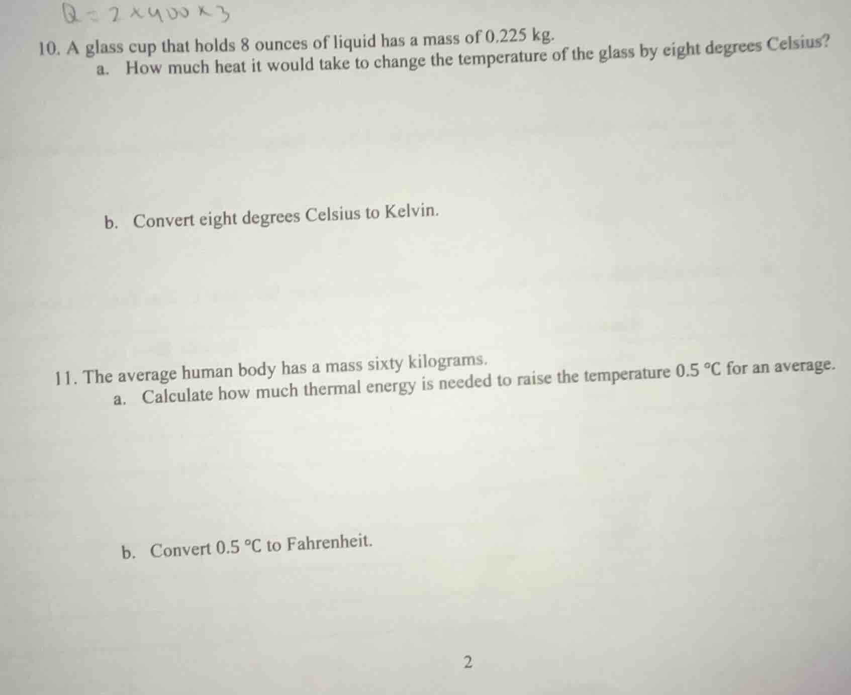 10. a glass cup that holds 8 ounces of liquid has a mass of 0.225 kg. a…