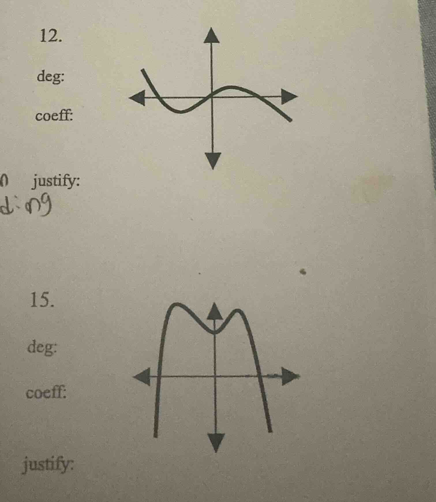 12. deg: coeff: justify: 15. deg: coeff: justify: