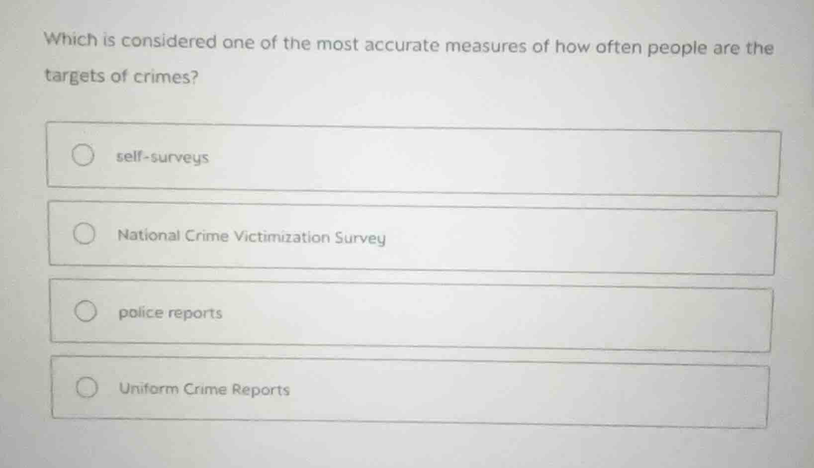which is considered one of the most accurate measures of how often peop…