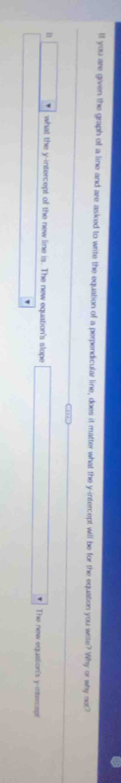 if you are given the graph of a line and are asked to write the equatio…