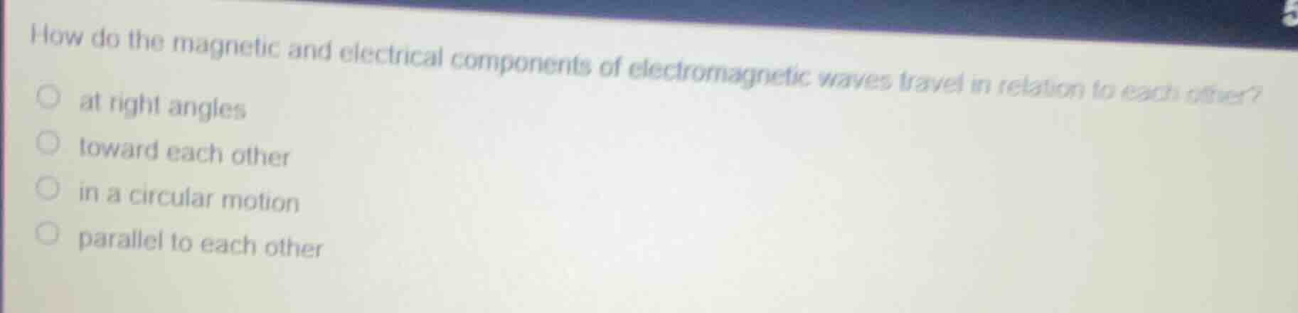 how do the magnetic and electrical components of electromagnetic waves …