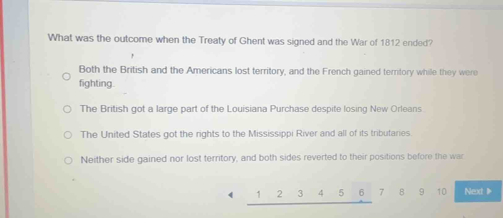 what was the outcome when the treaty of ghent was signed and the war of…