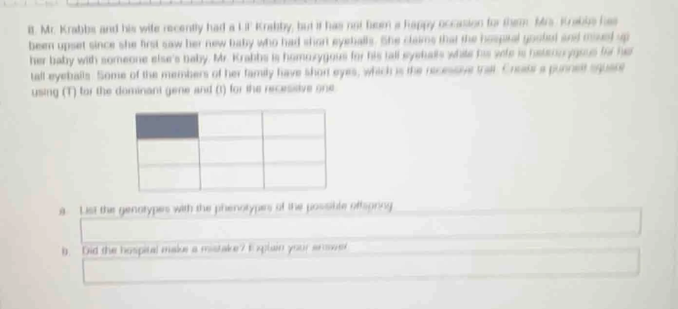 8. mr. krabbs and his wife recently had a lil krabby, but it has not be…