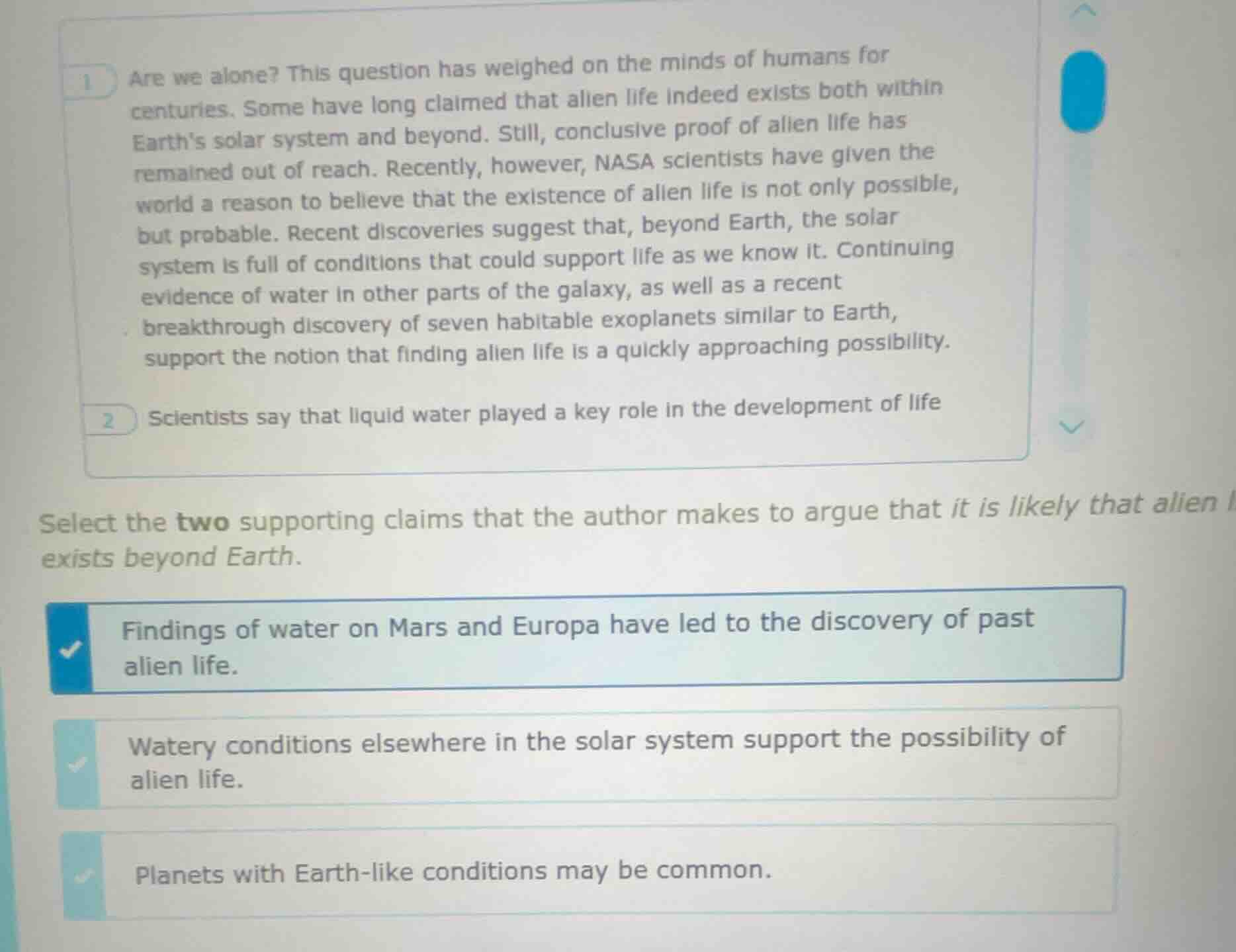 1 are we alone? this question has weighed on the minds of humans for ce…