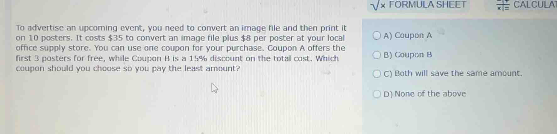 to advertise an upcoming event, you need to convert an image file and t…