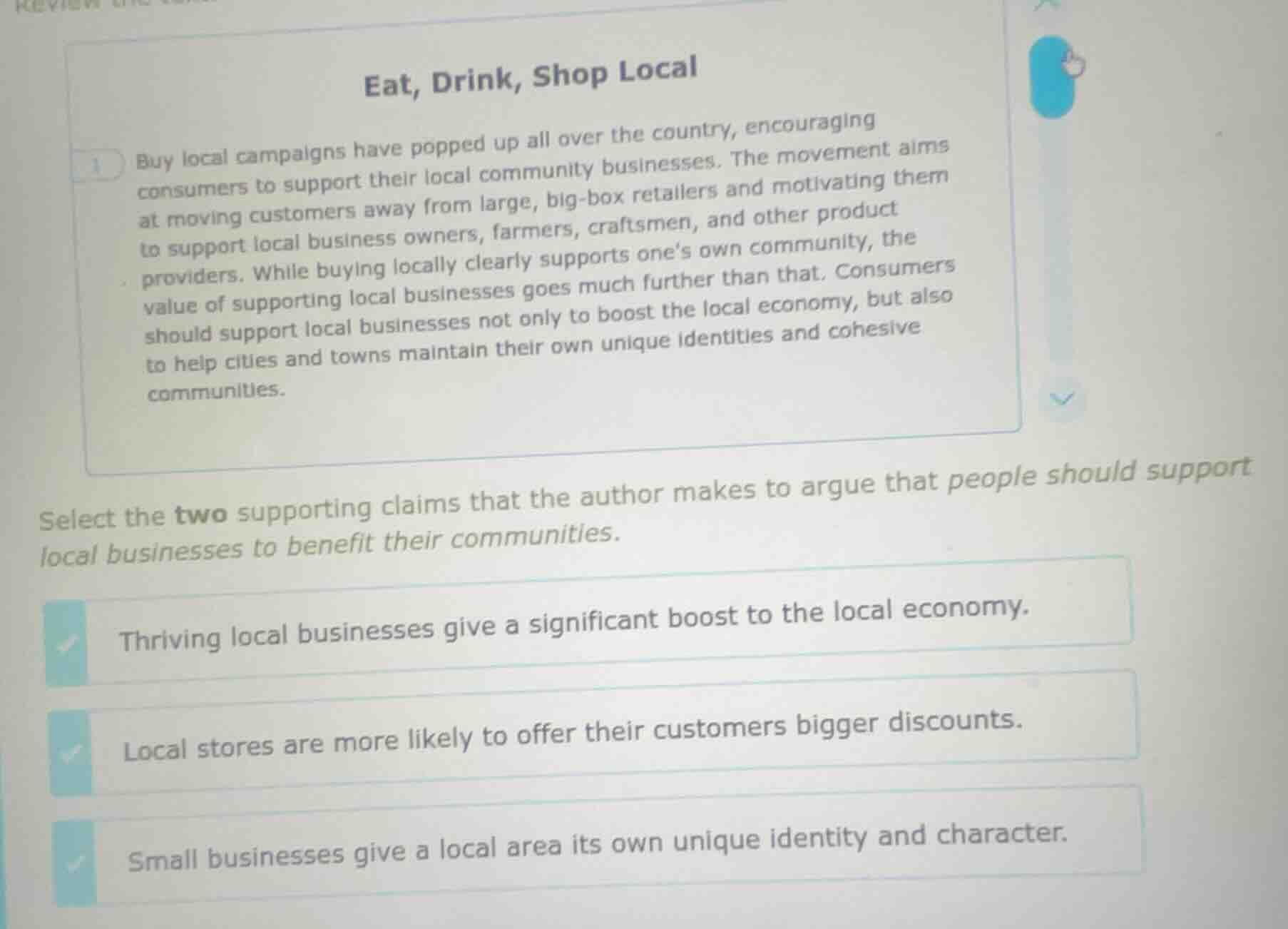 eat, drink, shop local 1 buy local campaigns have popped up all over th…