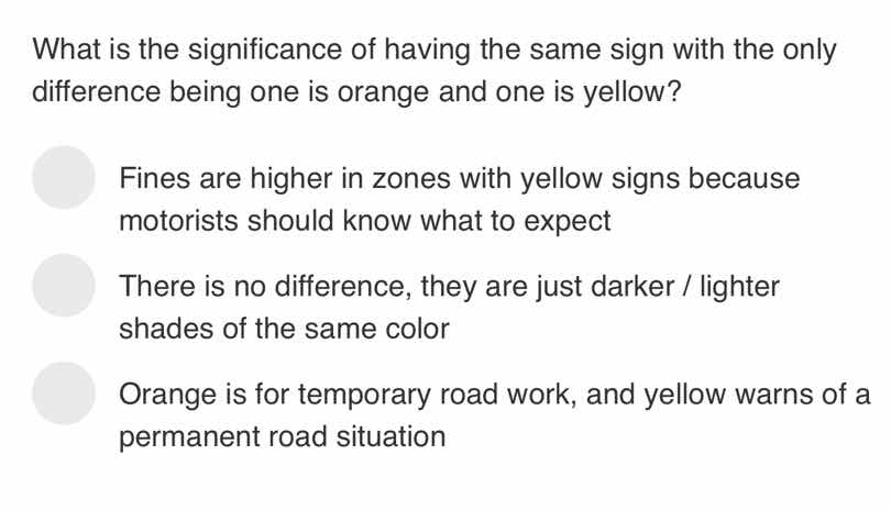 what is the significance of having the same sign with the only differen…