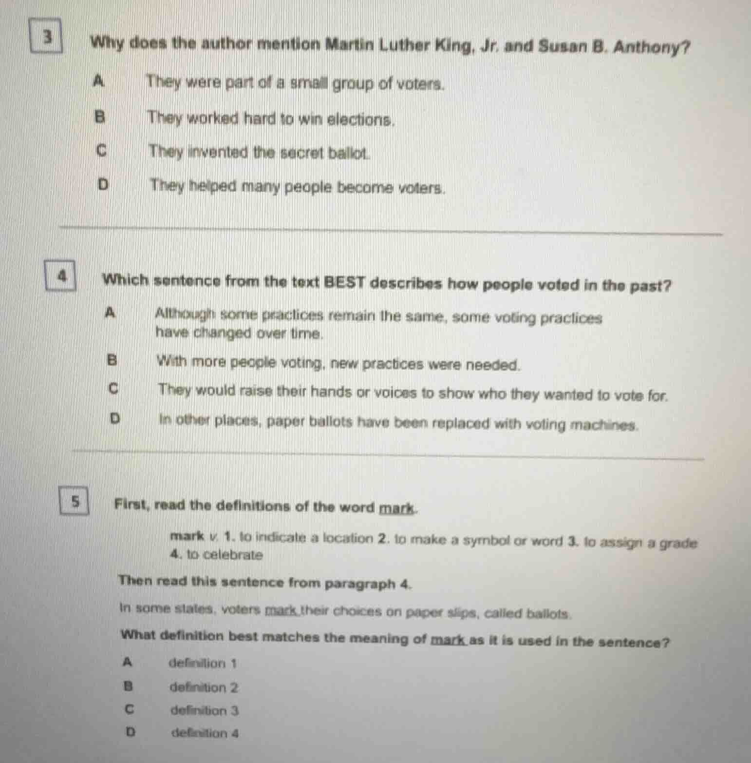 3 why does the author mention martin luther king, jr. and susan b. anth…