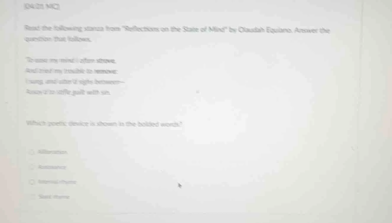 (04.01 mc) read the following stanza from eflections on the state of mi…