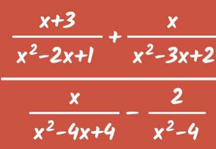 \\(\\dfrac{x + 3}{x^2 - 2x + 1} + \\dfrac{x}{x^2 - 3x + 2}\\) \\(\\dfra…