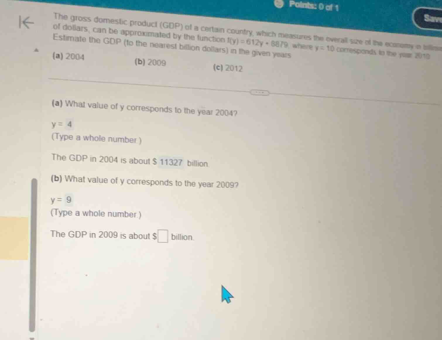 the gross domestic product (gdp) of a certain country, which measures t…