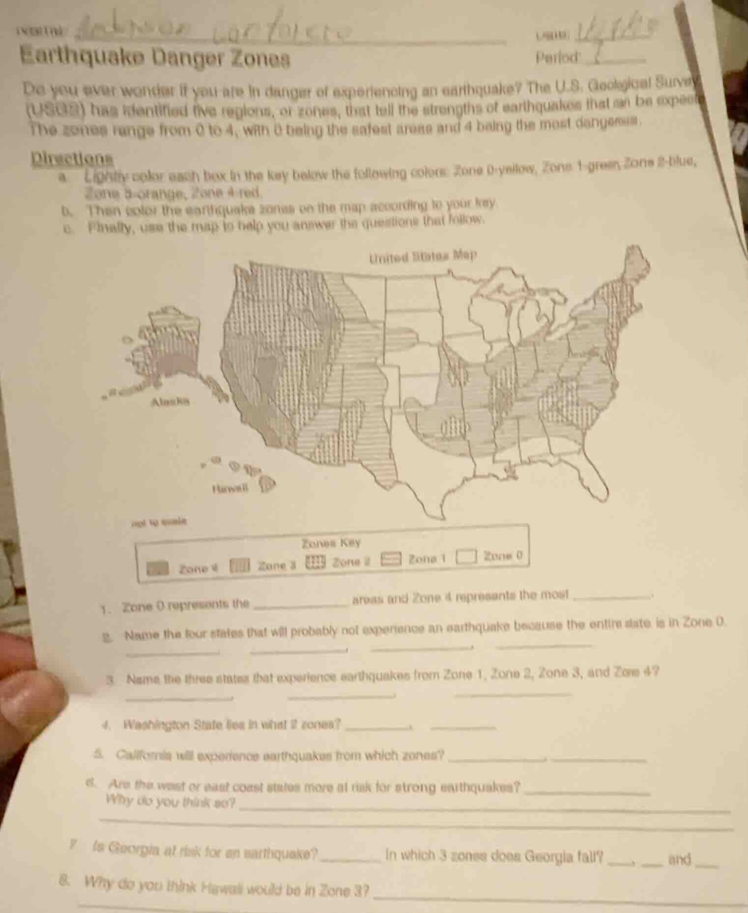 earthquake danger zones do you ever wonder if you are in danger of expe…