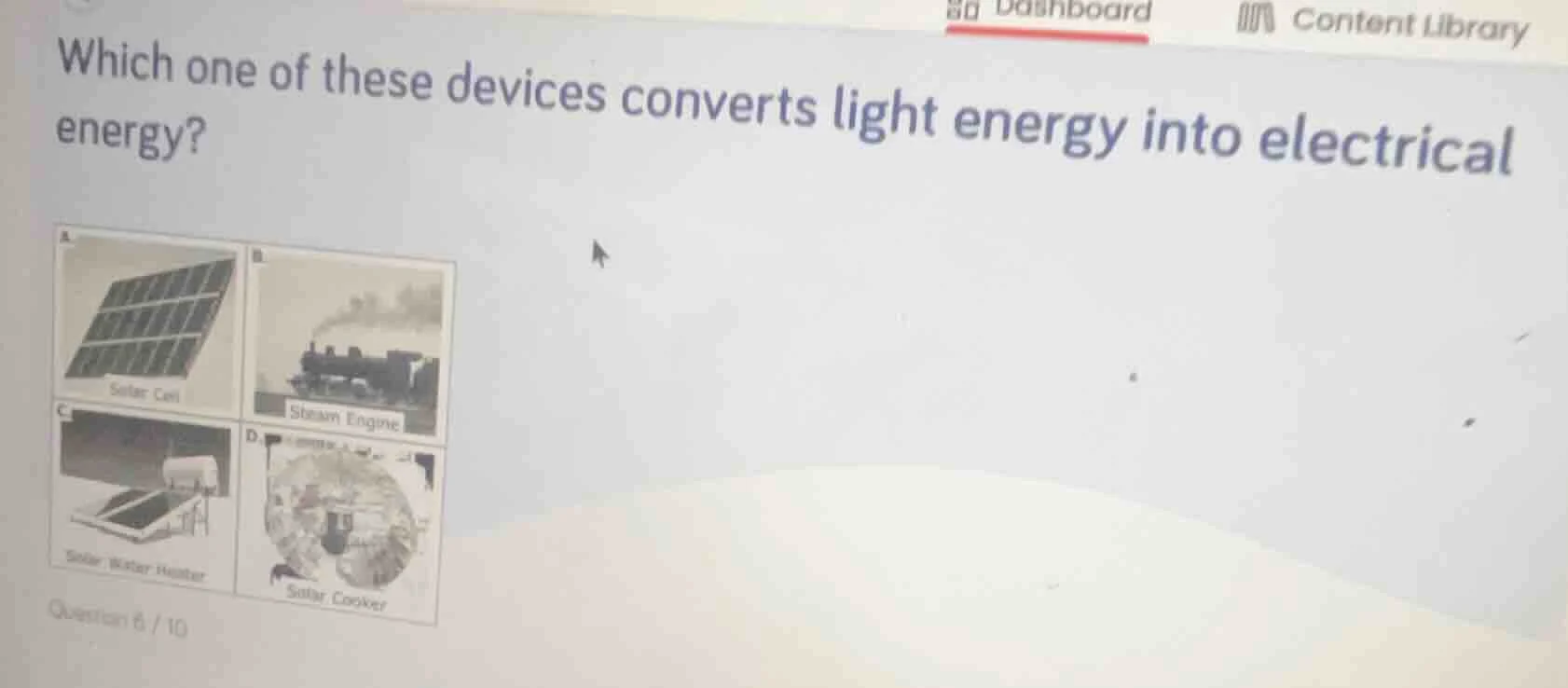 which one of these devices converts light energy into electrical energy…