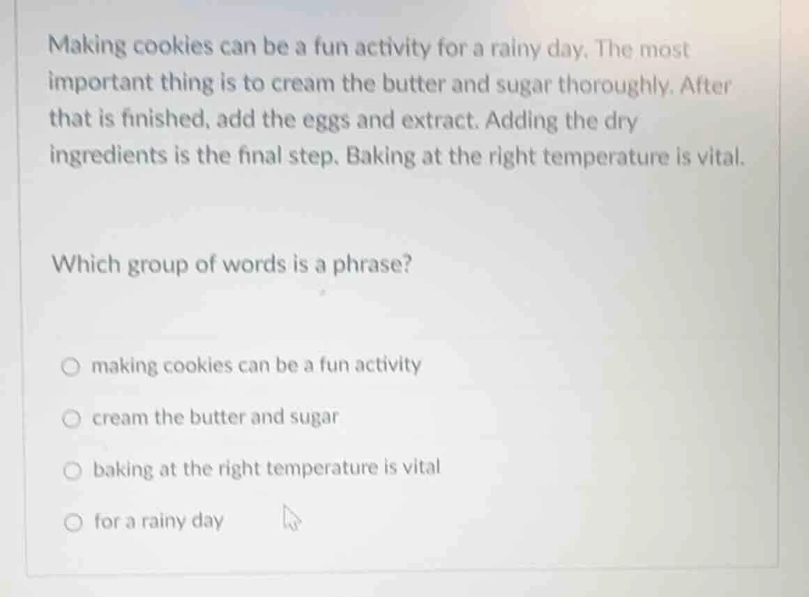 making cookies can be a fun activity for a rainy day. the most importan…