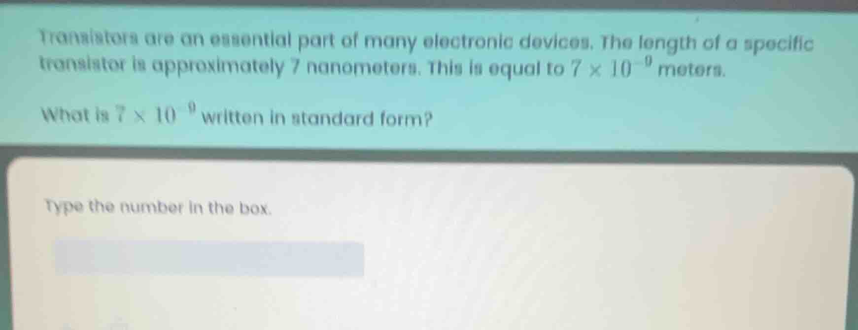 transistors are an essential part of many electronic devices. the lengt…
