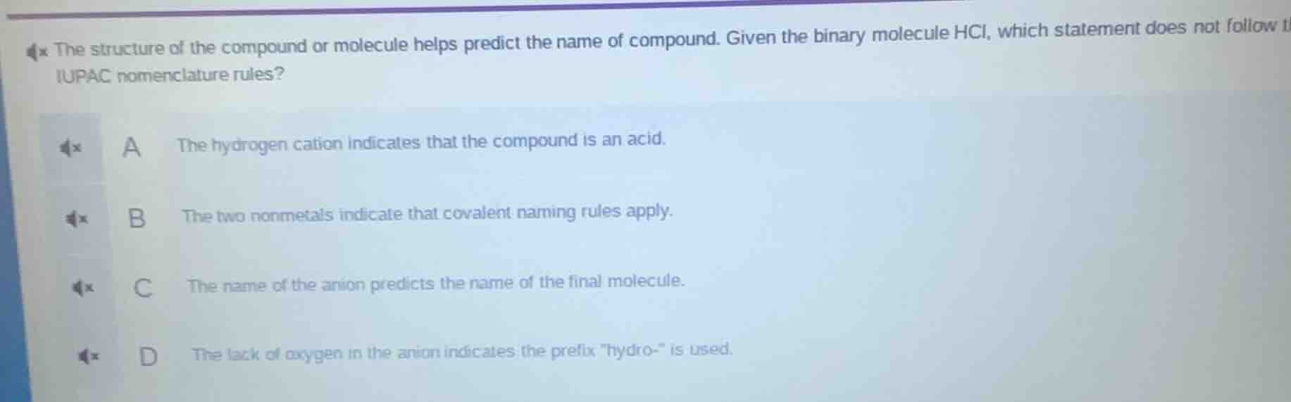 the structure of the compound or molecule helps predict the name of com…