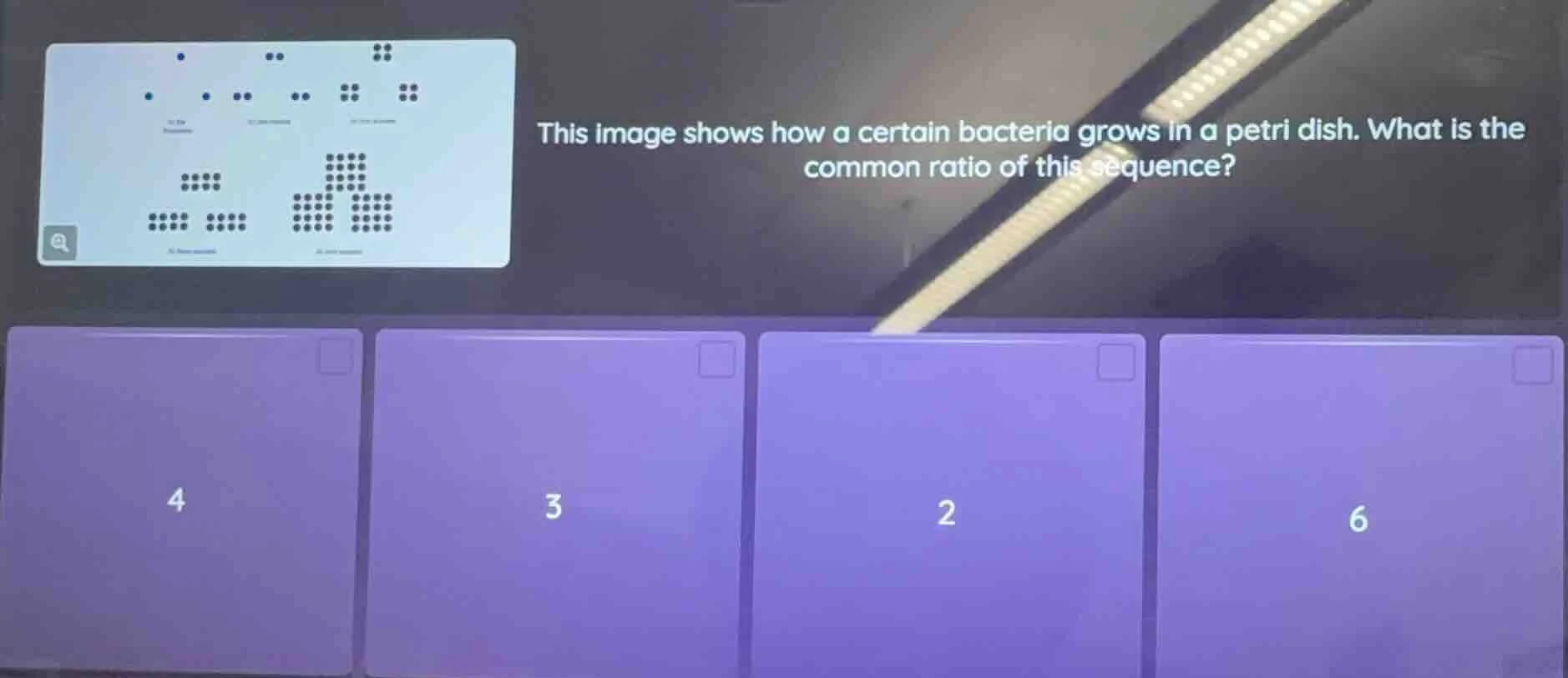 this image shows how a certain bacteria grows in a petri dish. what is …