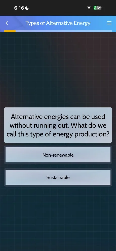 alternative energies can be used without running out. what do we call t…
