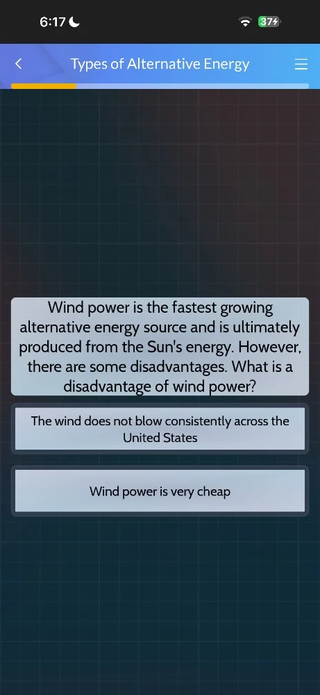 wind power is the fastest growing alternative energy source and is ulti…