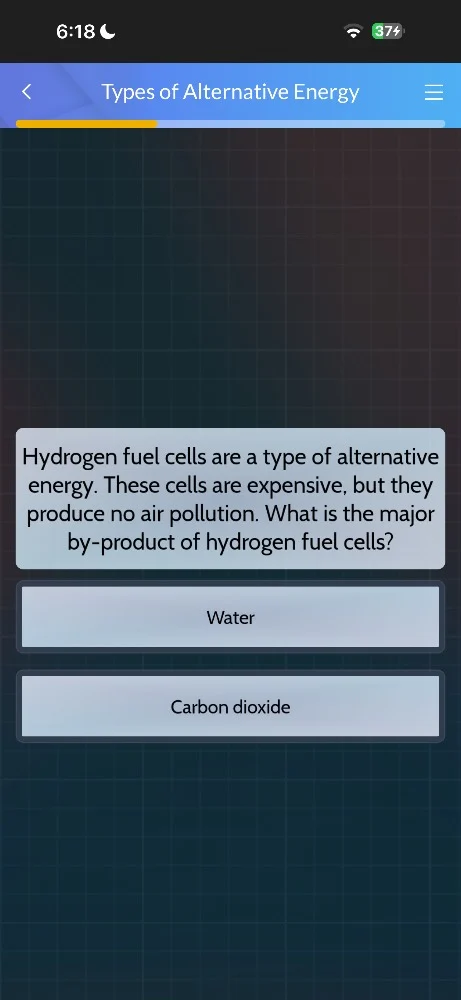 hydrogen fuel cells are a type of alternative energy. these cells are e…