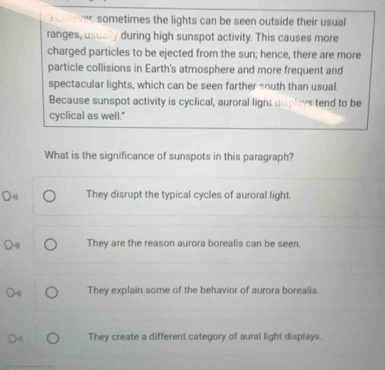 however, sometimes the lights can be seen outside their usual ranges, u…