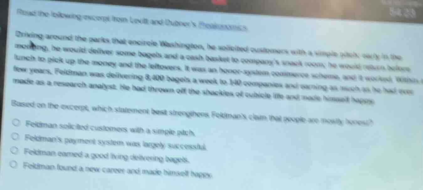 read the following excerpt from levitt and dubner’s freakonomics. drivi…