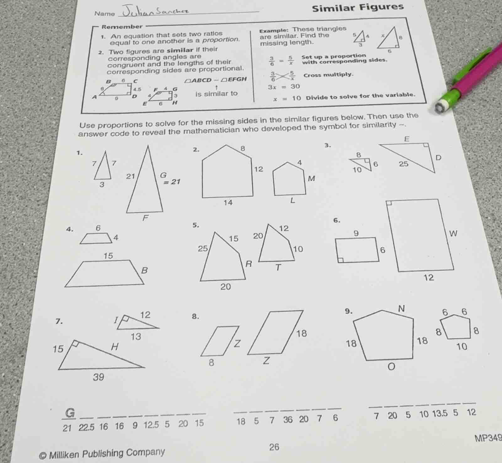 name julian sanchez similar figures remember 1. an equation that sets t…