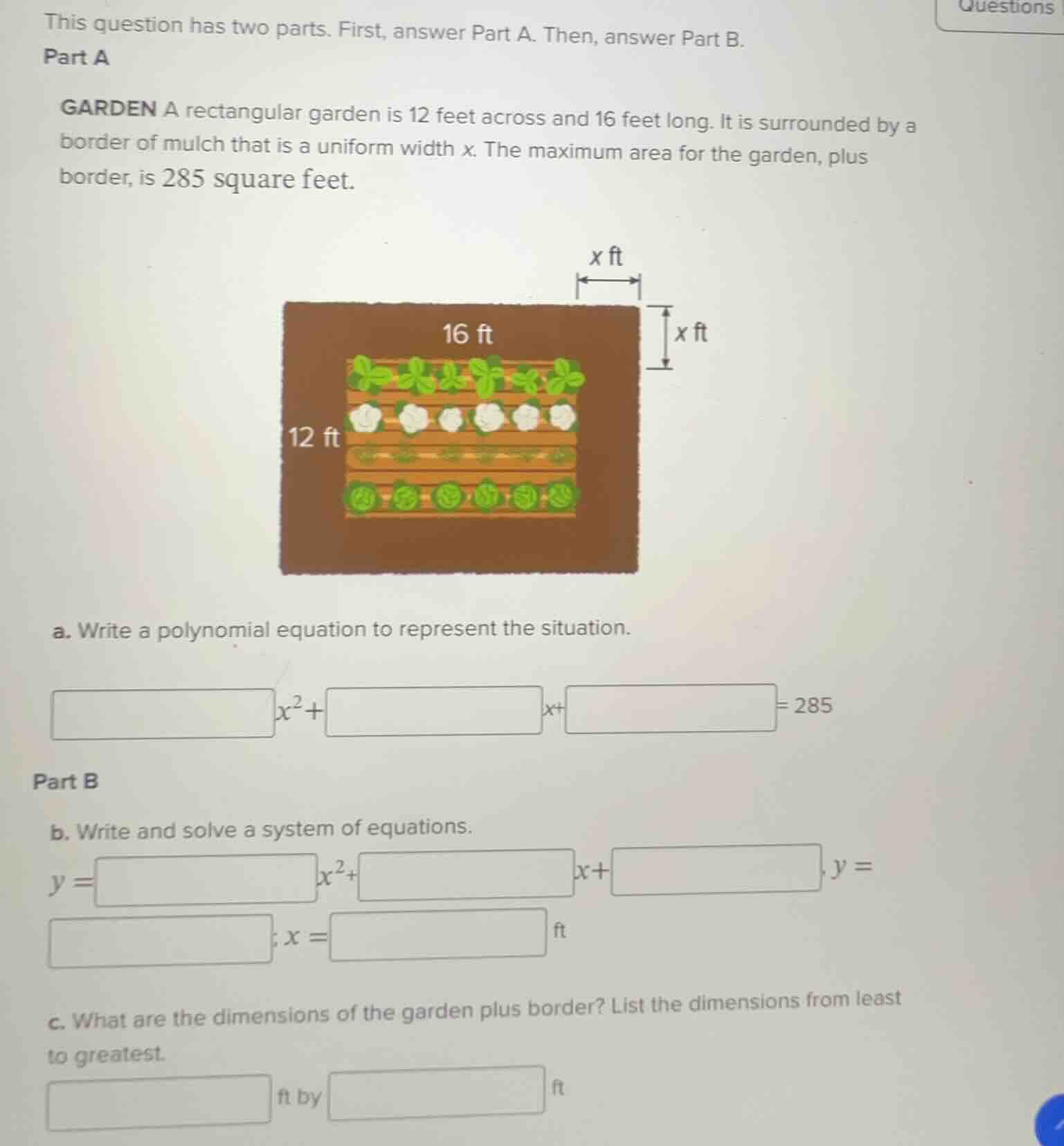 this question has two parts. first, answer part a. then, answer part b.…