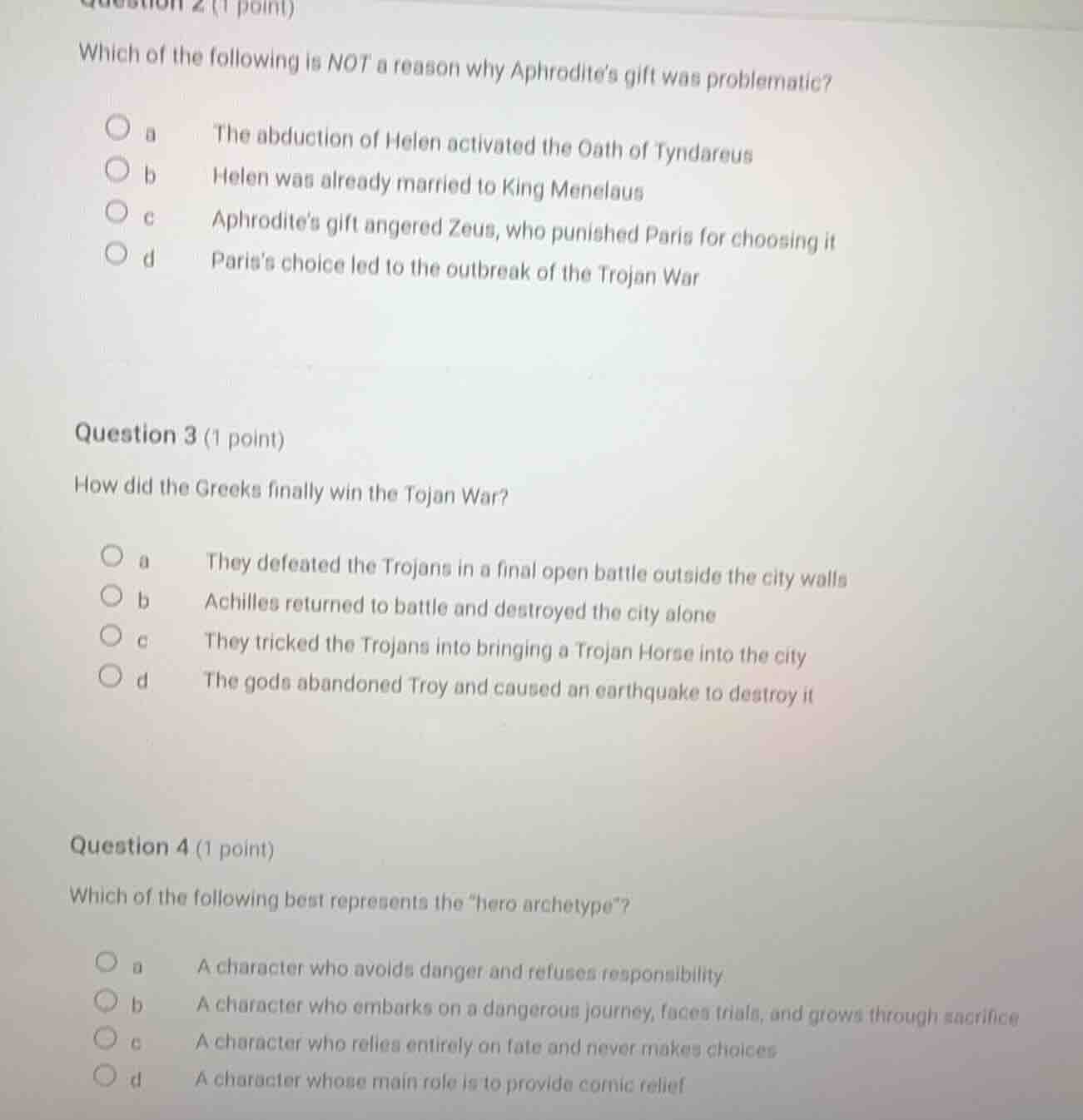 question 2 (1 point) which of the following is not a reason why aphrodi…