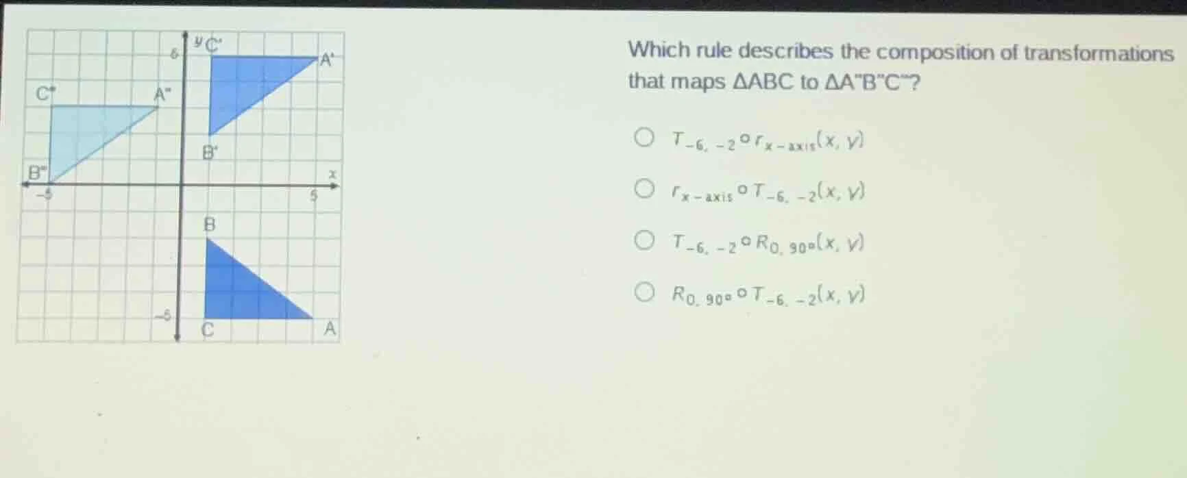 which rule describes the composition of transformations that maps $\\de…