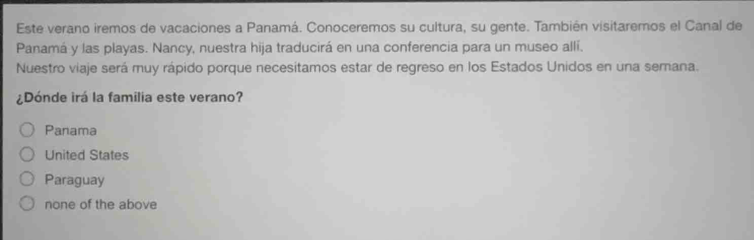 este verano iremos de vacaciones a panamá. conoceremos su cultura, su g…