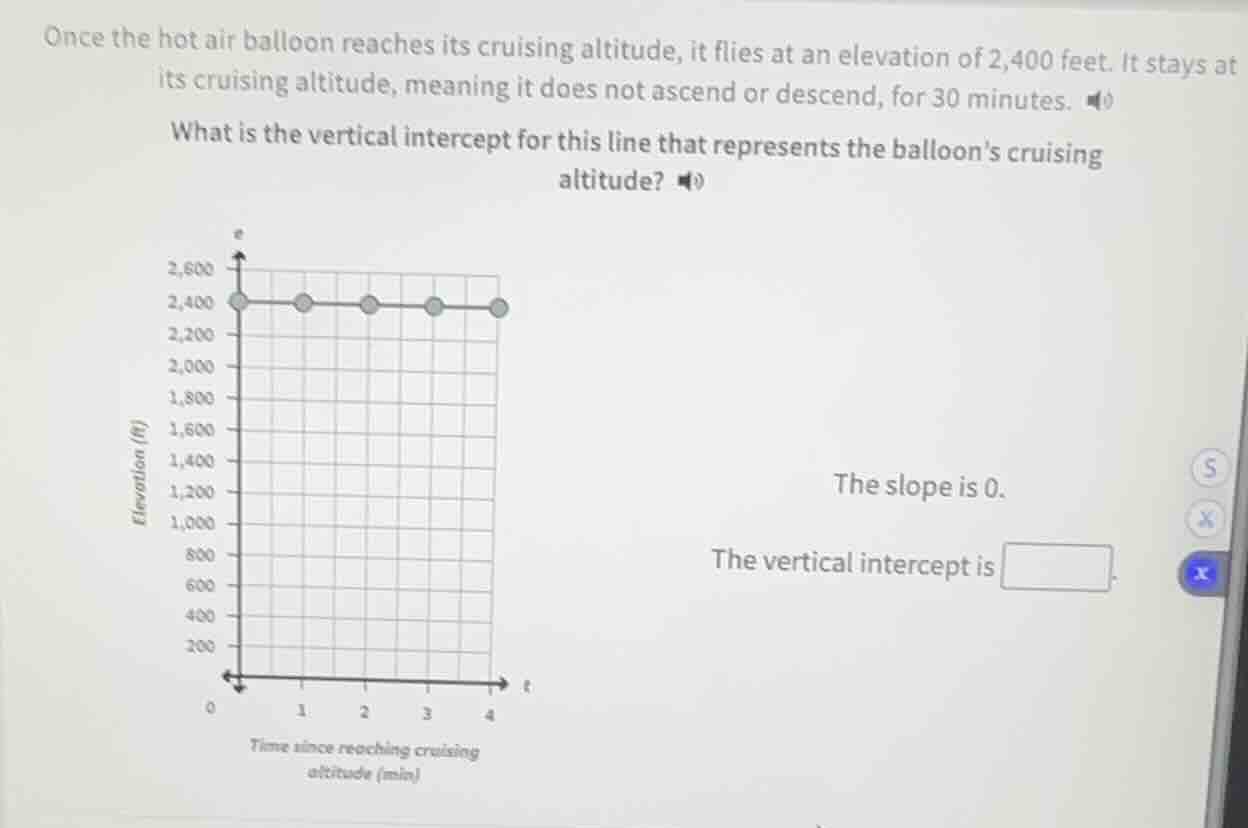 once the hot air balloon reaches its cruising altitude, it flies at an …