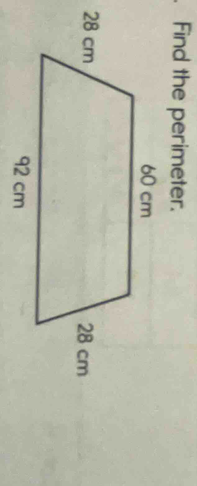 find the perimeter.