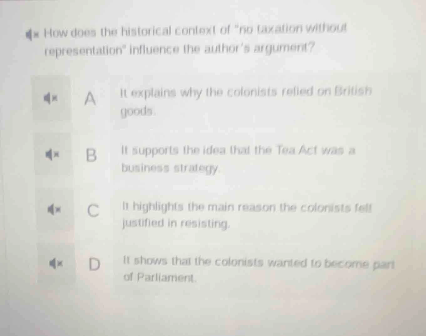 how does the historical context of o taxation without representation\ i…