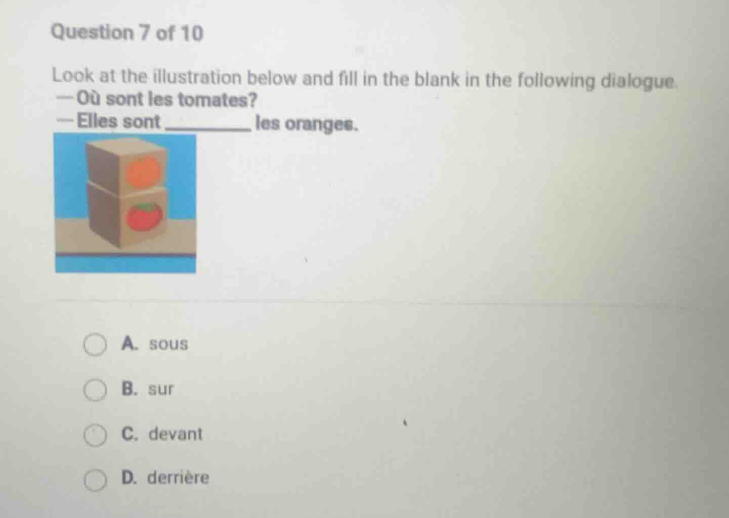 question 7 of 10 look at the illustration below and fill in the blank i…