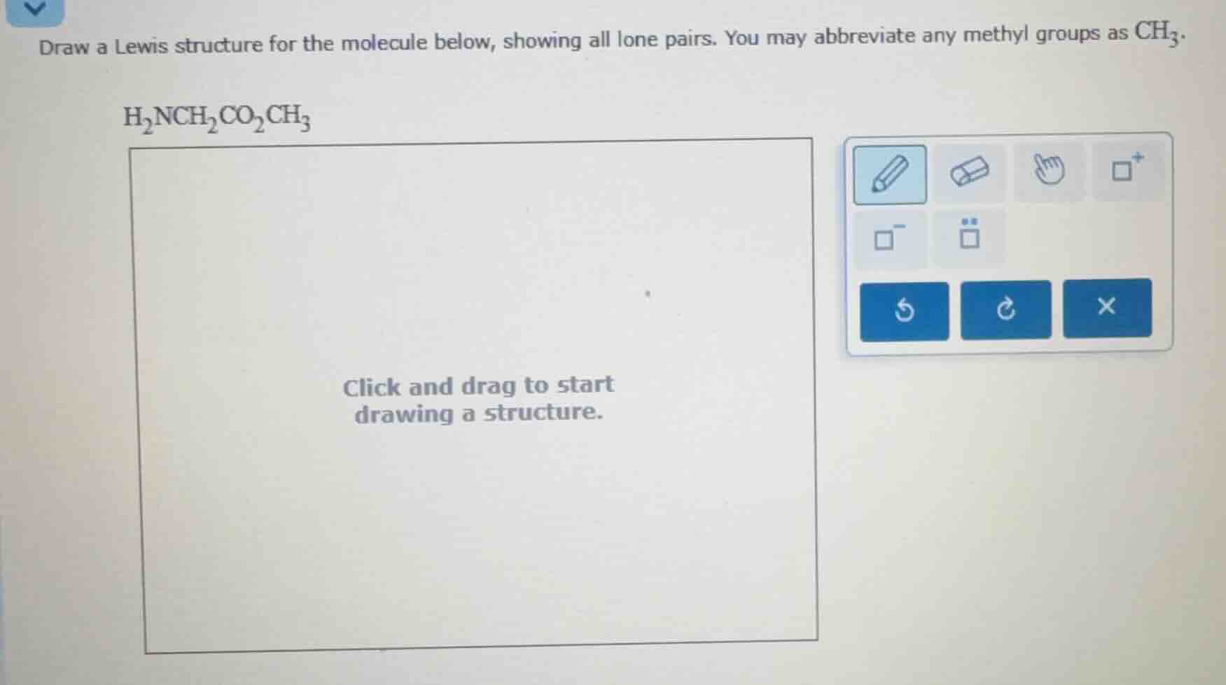 draw a lewis structure for the molecule below, showing all lone pairs. …