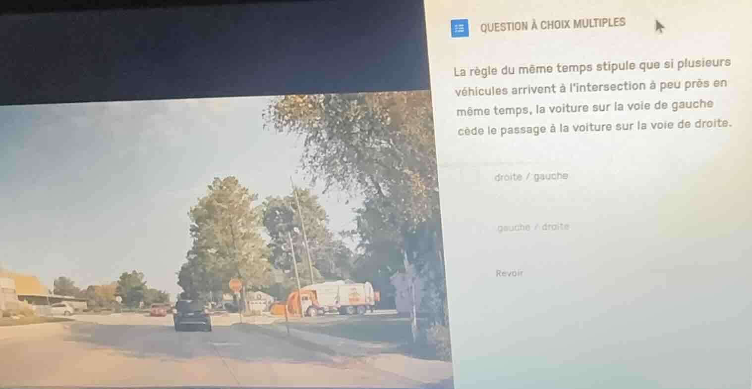 question à choix multiples la règle du même temps stipule que si plusie…