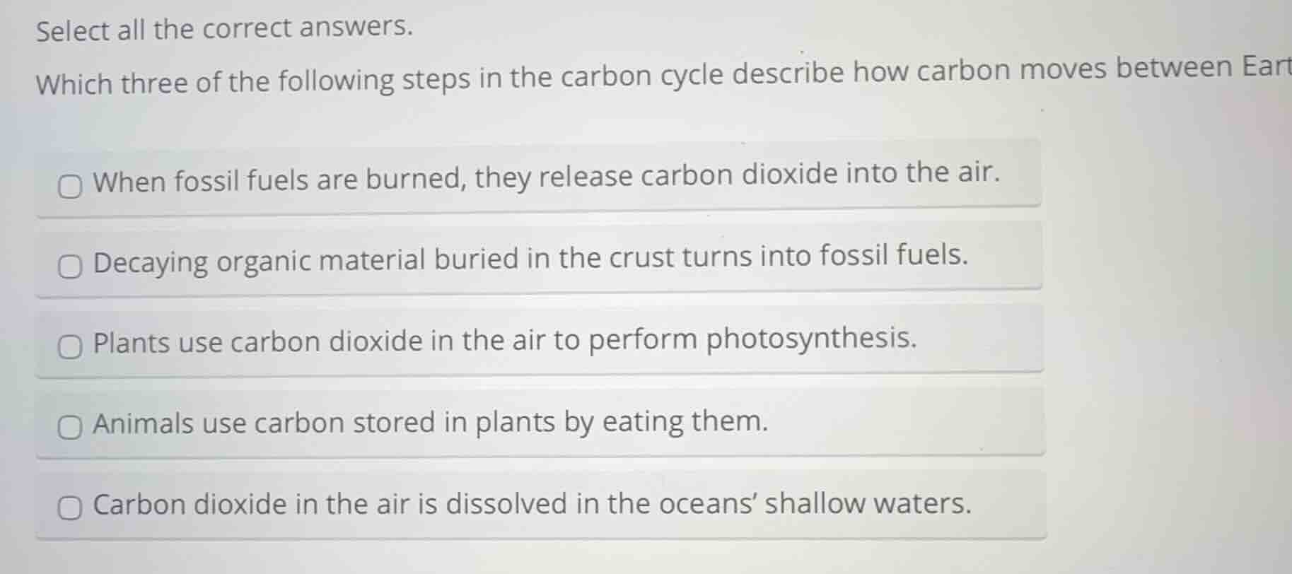 select all the correct answers. which three of the following steps in t…
