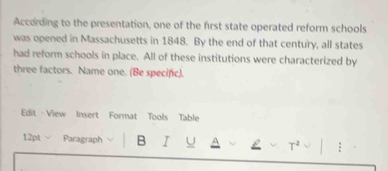 according to the presentation, one of the first state operated reform s…